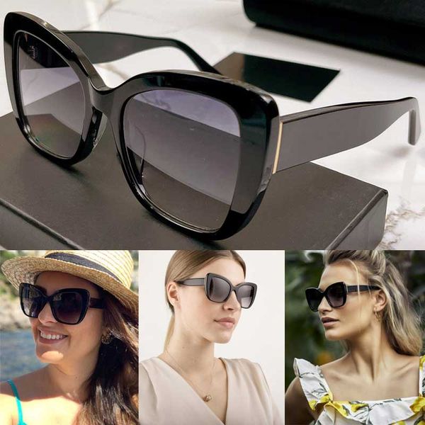 4348 cat eye sunglasses fashion designer acetate men women trend personality versatile shopping party occhiali da sole, White;black
4348 cat eye sunglasses fashion designer acetate men women trend personality versatile shopping party occhiali da sole, White;black