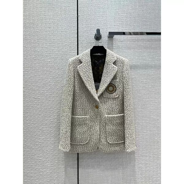 women's jackets autumn winter tweed embroidery brooch long sleeve jacket lady beige pocket patchwork fashion coats 22ss, Black;brown
women's jackets autumn winter tweed embroidery brooch long sleeve jacket lady beige pocket patchwork fashion coats 22ss, Black;brown