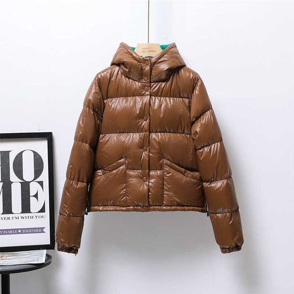 women's down & parkas winter clothes down jacket short hooded thickened bread small white duck, Black
women's down & parkas winter clothes down jacket short hooded thickened bread small white duck, Black