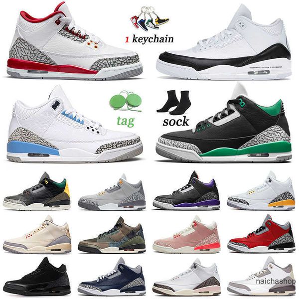 3s jumpman 3 casual basketball shoes designer women sneakers muslin cardinal red cool grey court purple fragment unc pine green men trainers, Black
3s jumpman 3 casual basketball shoes designer women sneakers muslin cardinal red cool grey court purple fragment unc pine green men trainers, Black