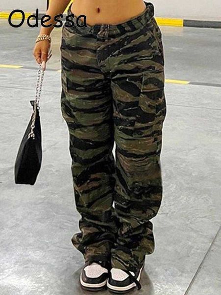 women's pants capris odessa camouflage baggy wide leg low waist cargo pants women casual pocket loose sweatpants 2022 female hippie jog, Black;white
women's pants capris odessa camouflage baggy wide leg low waist cargo pants women casual pocket loose sweatpants 2022 female hippie jog, Black;white