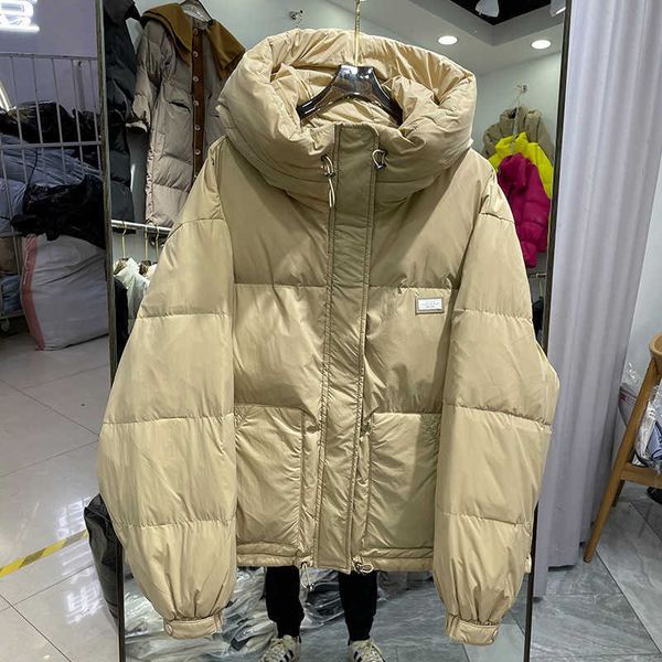 women's down & parkas down jacket women's short hooded loose winter thickened warm bread small coat, Black
women's down & parkas down jacket women's short hooded loose winter thickened warm bread small coat, Black