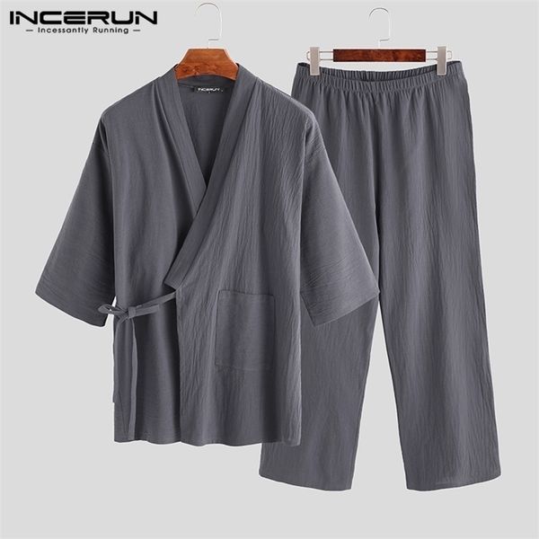 men's sleepwear japanese mens kimono pajamas sets male robe gown 2pcsset bathrobe loose man cotton comfortable 5xl 220924, Black;brown
men's sleepwear japanese mens kimono pajamas sets male robe gown 2pcsset bathrobe loose man cotton comfortable 5xl 220924, Black;brown