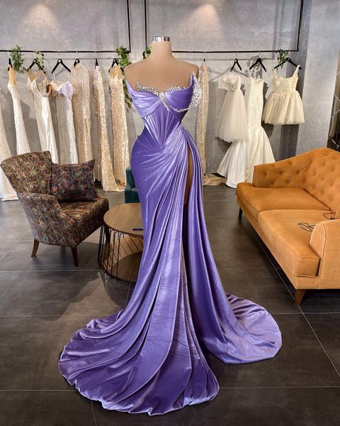 lavender velvet mermaid evening dresses winter side split prom dress sweetheart beaded women pageant party gowns, Black;red
lavender velvet mermaid evening dresses winter side split prom dress sweetheart beaded women pageant party gowns, Black;red