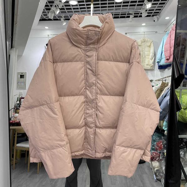 women's down & parkas version of bread coat down jacket women's short stand collar loose thick trend in autumn winter, Black
women's down & parkas version of bread coat down jacket women's short stand collar loose thick trend in autumn winter, Black