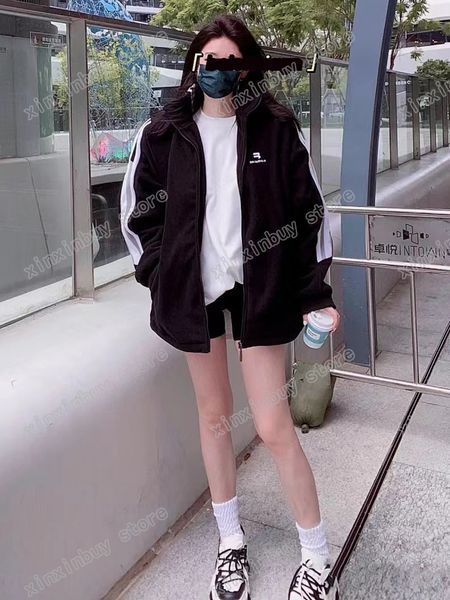 xinxinbuy women designer coat jacket sporty letter embroidery panelled long sleeve women oversize black xs-xl
xinxinbuy women designer coat jacket sporty letter embroidery panelled long sleeve women oversize black xs-xl