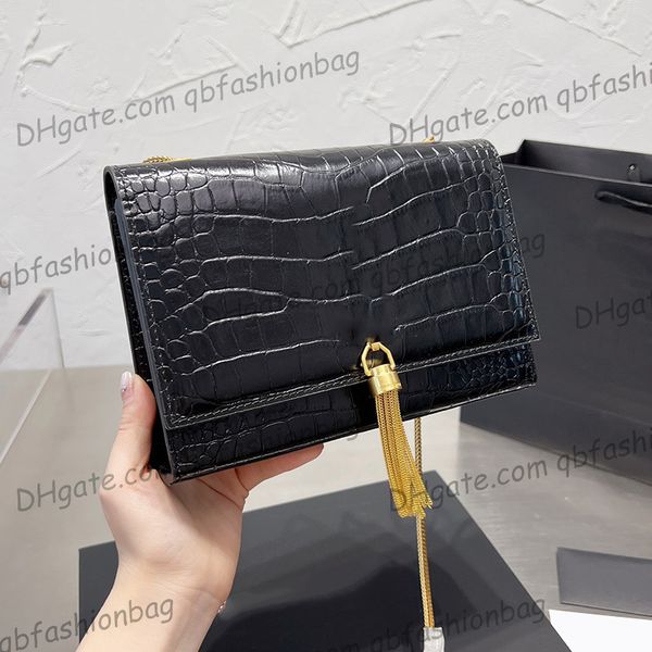 womens calfskin kate tassel franco chain bags alligator large capacity gold crossbdy shoulder white black purse ourdoot sacoche luxury desig
womens calfskin kate tassel franco chain bags alligator large capacity gold crossbdy shoulder white black purse ourdoot sacoche luxury desig