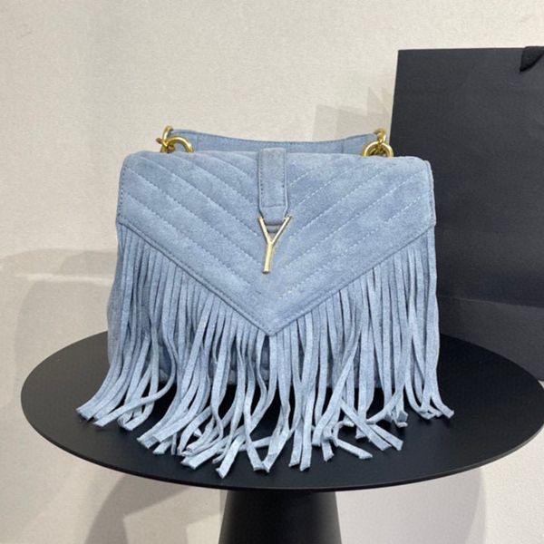 new nubuck leather tassel messenger bag classic fashion chain shoulder crossbody casual women's bag versatile designer luxury
new nubuck leather tassel messenger bag classic fashion chain shoulder crossbody casual women's bag versatile designer luxury