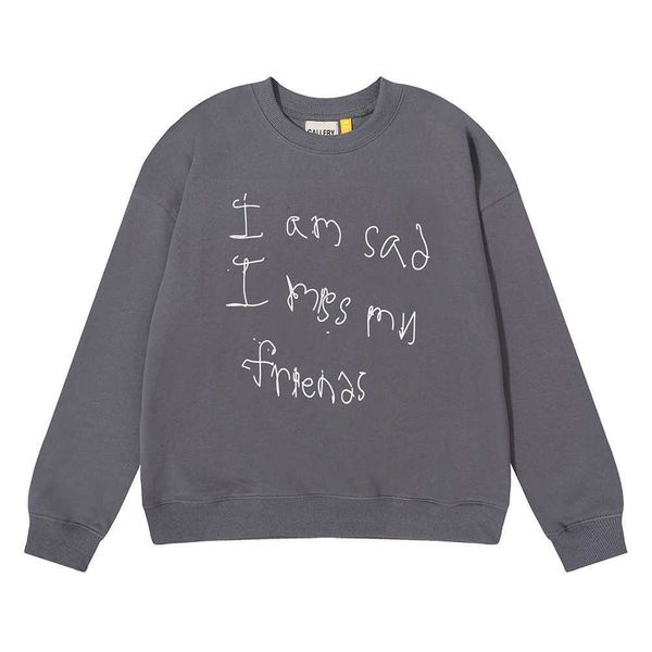 fashion galleryes casual hoodies dept round neck sweater men's terry women's large alphabet printed pullover, Black
fashion galleryes casual hoodies dept round neck sweater men's terry women's large alphabet printed pullover, Black