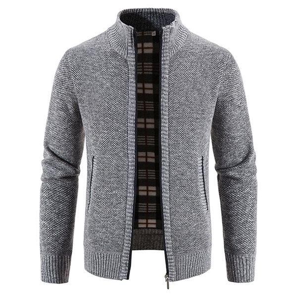 mens sweaters quality for men cardigan fleece zipper jackets autumn winter warm slim fit knitted sweatercoat thick casual coat 220923, White;black
mens sweaters quality for men cardigan fleece zipper jackets autumn winter warm slim fit knitted sweatercoat thick casual coat 220923, White;black