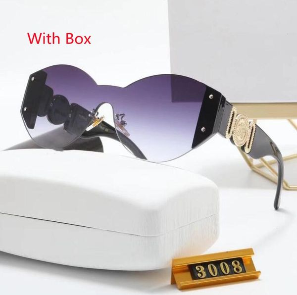 3008 luxury designers sunglasses goggle beach sun glasses uv400 for man woman optional quality with box, White;black
3008 luxury designers sunglasses goggle beach sun glasses uv400 for man woman optional quality with box, White;black