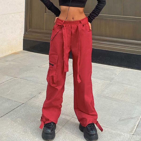 women's pants capris summer solid red hip hop women girls baggy pants cargo streetwear low rise trousers t220926, Black;white
women's pants capris summer solid red hip hop women girls baggy pants cargo streetwear low rise trousers t220926, Black;white