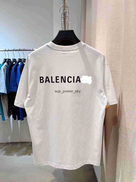 mens t-shirts balencaigass designer fashion tee classic front back printed short sleeve t-shirt casual trend men womens versatile top, White;black
mens t-shirts balencaigass designer fashion tee classic front back printed short sleeve t-shirt casual trend men womens versatile top, White;black