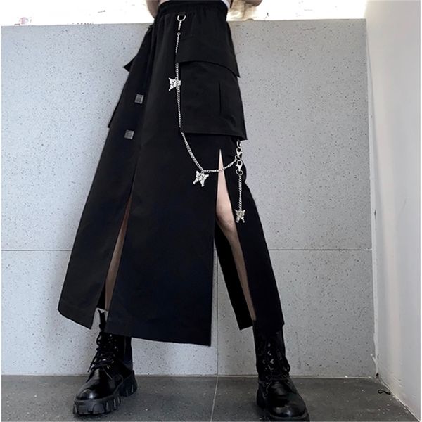 skirts spring autumn women skirt fashion korean style black long skirts with chain side slit hip hop streetwear plus size 220924
skirts spring autumn women skirt fashion korean style black long skirts with chain side slit hip hop streetwear plus size 220924