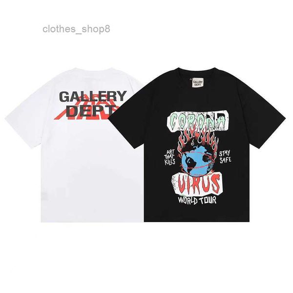 22ss american fashion brand gallerydeptts t shirt tshirt mens sweaters designer flame earth letter short sleeve t-shirt men's and women, White;black
22ss american fashion brand gallerydeptts t shirt tshirt mens sweaters designer flame earth letter short sleeve t-shirt men's and women, White;black