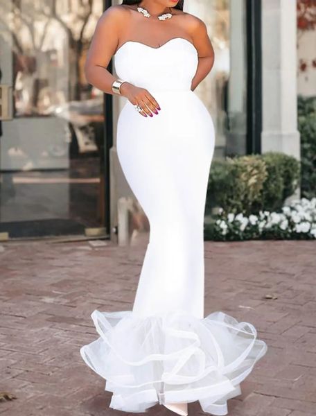 elegant mermaid evening prom dress 2022 floor length sleeveless strapless ruffles satin women formal party gowns arabic dubai robes de soire, Black
elegant mermaid evening prom dress 2022 floor length sleeveless strapless ruffles satin women formal party gowns arabic dubai robes de soire, Black