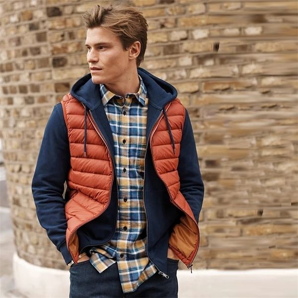 mens down parkas men hiking vest jacket autumn winter warm sleeveless jackets male casual waistcoat vest outdoor down vest windproof 220927, Black
mens down parkas men hiking vest jacket autumn winter warm sleeveless jackets male casual waistcoat vest outdoor down vest windproof 220927, Black