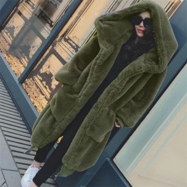 womens jackets winter oversized coats hoodies outwear hooded fluffy coat faux fur loose coat women parka long warm jacket 220926, Black;brown
womens jackets winter oversized coats hoodies outwear hooded fluffy coat faux fur loose coat women parka long warm jacket 220926, Black;brown