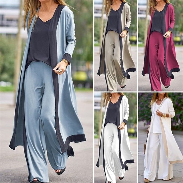 women's tracksuits autumn winter 1 set stylish cardigan coat sling pants homewear set three-piece women outfit color block for office 2, Gray
women's tracksuits autumn winter 1 set stylish cardigan coat sling pants homewear set three-piece women outfit color block for office 2, Gray