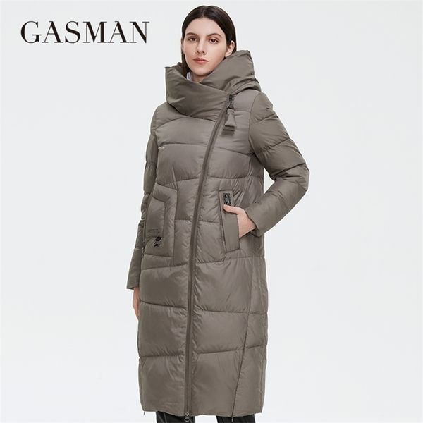 women's down parkas gasman winter down jacket women long thick coat hooded puffer warm female brand cotton clothes elegant retro parka, Black
women's down parkas gasman winter down jacket women long thick coat hooded puffer warm female brand cotton clothes elegant retro parka, Black