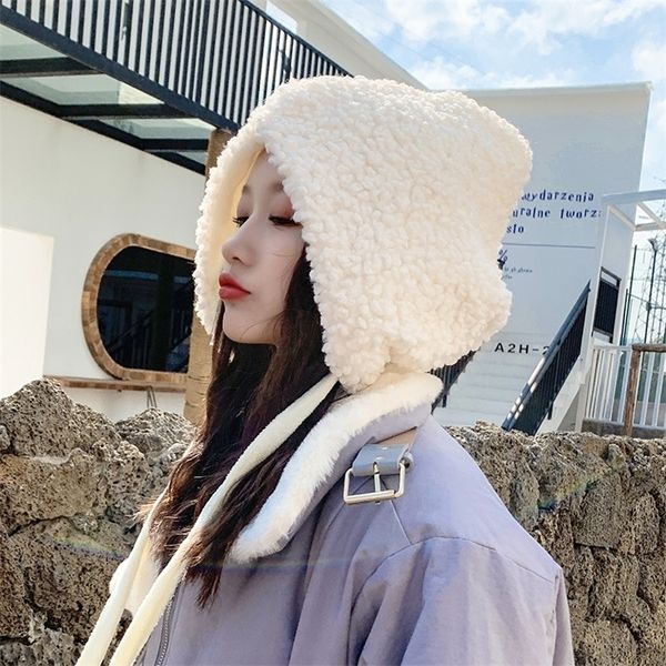 beanieskull caps wide brim hats bucket artificial fur winter with earflaps russian hood lamb hair womens bomber 220927, Blue;gray
beanieskull caps wide brim hats bucket artificial fur winter with earflaps russian hood lamb hair womens bomber 220927, Blue;gray