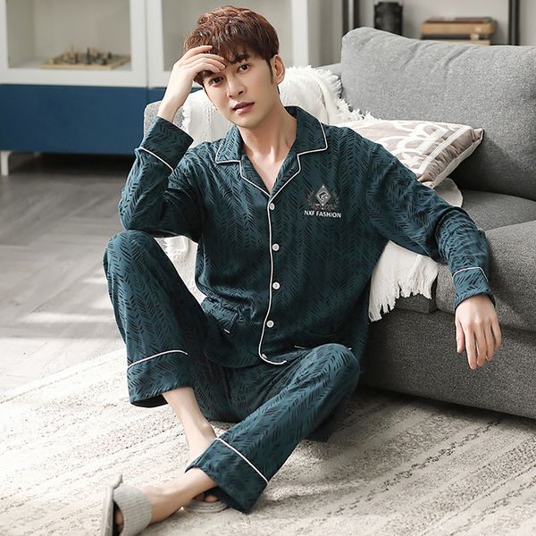 men's sleepwear autumn winter male cotton pajama sets 4xl plus size sleepwear fashion gradient plaid pijama men set comfort pajamas lou, Black;brown
men's sleepwear autumn winter male cotton pajama sets 4xl plus size sleepwear fashion gradient plaid pijama men set comfort pajamas lou, Black;brown
