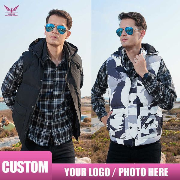 men's down parkas jacket winter brand clothing down men's vest waistcoat sleeveless fashion casual cu t220921, Black
men's down parkas jacket winter brand clothing down men's vest waistcoat sleeveless fashion casual cu t220921, Black