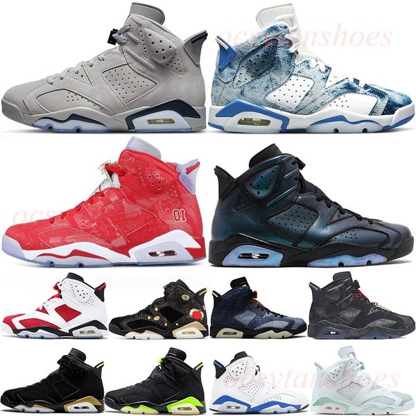 new vi 6 6s men basketball shoes georgetown washed denim all star black cat bordeaux carmine british khaki electric green metallic silver sp
new vi 6 6s men basketball shoes georgetown washed denim all star black cat bordeaux carmine british khaki electric green metallic silver sp