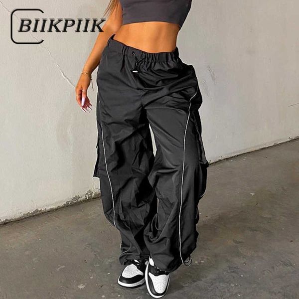 women's pants capris biikpiik loose cargo pants women workout overalls sporty casual side stripe drawstring middle waist trousers woven, Black;white
women's pants capris biikpiik loose cargo pants women workout overalls sporty casual side stripe drawstring middle waist trousers woven, Black;white