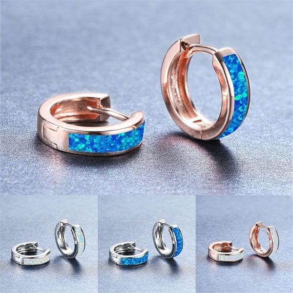 hoop huggie classic female blue white opal jewelry rose gold silver color wedding earrings dainty bridal round for women 220924, Golden;silver
hoop huggie classic female blue white opal jewelry rose gold silver color wedding earrings dainty bridal round for women 220924, Golden;silver