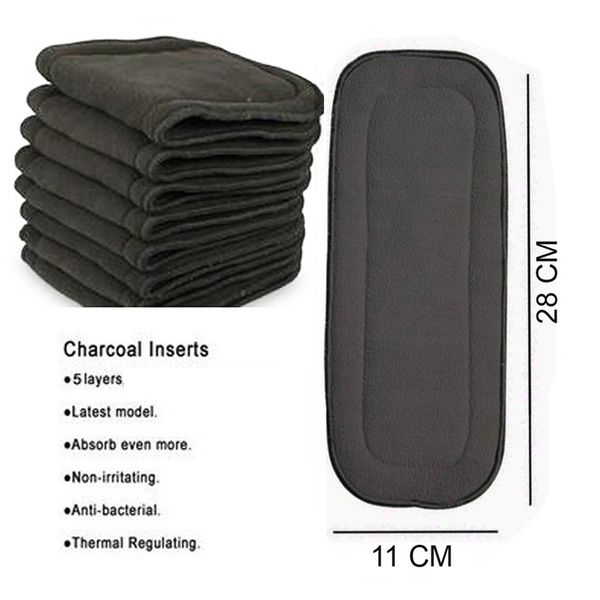 changing pads covers 10pcs born bamboo charcoal absorbents inserts 11x28cm reusable liners for pocket cloth diapers 5-layers black charcoal
changing pads covers 10pcs born bamboo charcoal absorbents inserts 11x28cm reusable liners for pocket cloth diapers 5-layers black charcoal