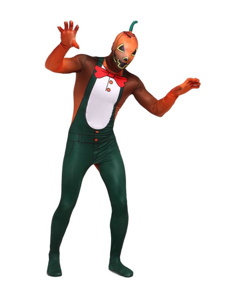 halloween cosplay ghost day party pumpkin costumes catsuit printing and dyeing pattern lycar full bodysuit, Black
halloween cosplay ghost day party pumpkin costumes catsuit printing and dyeing pattern lycar full bodysuit, Black