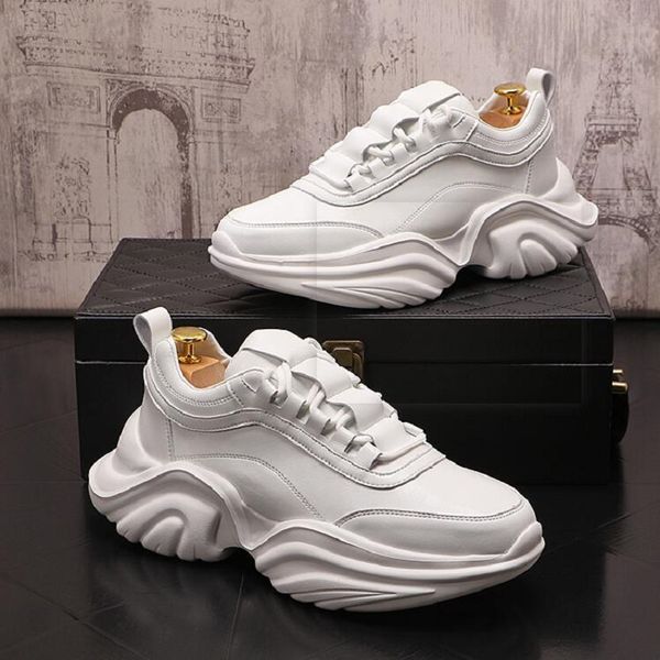 new luxury designer male shoes thick bottom white running shoes youth boy gym teenagers 1h3, Black
new luxury designer male shoes thick bottom white running shoes youth boy gym teenagers 1h3, Black