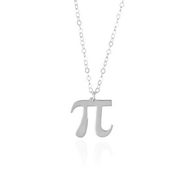30pcs math pi 3.14 symbol number pendant necklace stainless steel geometry initial letter digital pai infinite infinity necklaces for teache, Silver
30pcs math pi 3.14 symbol number pendant necklace stainless steel geometry initial letter digital pai infinite infinity necklaces for teache, Silver