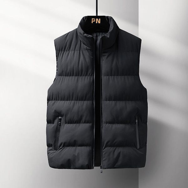 men s vests brand mens jacket sleeveless thermal soft autumn casual coats male winter cotton men thicken waistcoat 220926, Black;white
men s vests brand mens jacket sleeveless thermal soft autumn casual coats male winter cotton men thicken waistcoat 220926, Black;white