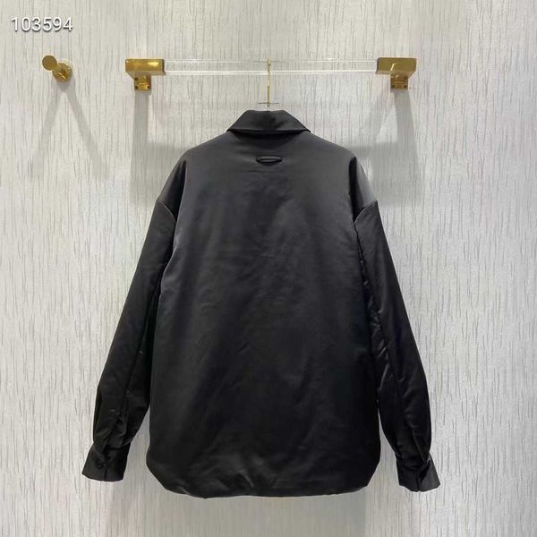 women's jackets girls' double-layer cotton clip metal nylon lapel shirt jacket, Black;brown
women's jackets girls' double-layer cotton clip metal nylon lapel shirt jacket, Black;brown