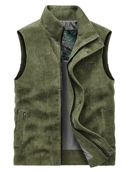men s vests spring autumn corduroy vest casual solid color stand collar waistcoat sleeveless jacket slim fit outerwear s 4xl 220926, Black;white
men s vests spring autumn corduroy vest casual solid color stand collar waistcoat sleeveless jacket slim fit outerwear s 4xl 220926, Black;white