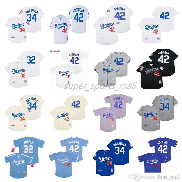 vintage movie college baseball wears jersey 34 fernando valenzuela 1981 42 jackie robinson 1955 32 sandy koufax jerseys 1955, Blue;black 
vintage movie college baseball wears jersey 34 fernando valenzuela 1981 42 jackie robinson 1955 32 sandy koufax jerseys 1955, Blue;black