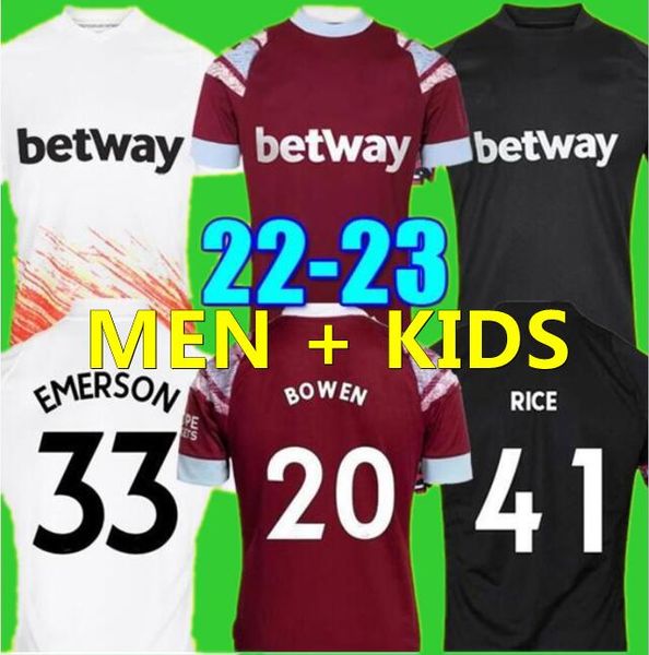 22 23 west hams emerson rice soccer jerseys bowen lanzini antonio yarmolenko noble fornals dawson vlasic soucek 2022 2023 third football shi, Black;yellow
22 23 west hams emerson rice soccer jerseys bowen lanzini antonio yarmolenko noble fornals dawson vlasic soucek 2022 2023 third football shi, Black;yellow