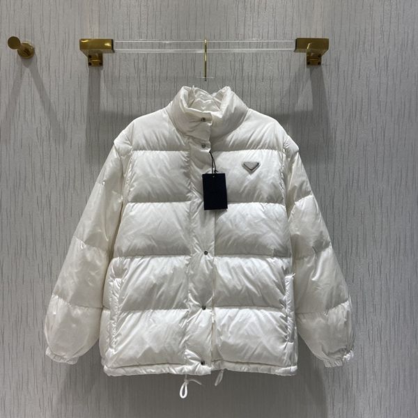 womens down coats designer puffer jackets fashion winter warm parkas coat classic triangle windbreaker jacket women outerwear 22fw, Black
womens down coats designer puffer jackets fashion winter warm parkas coat classic triangle windbreaker jacket women outerwear 22fw, Black