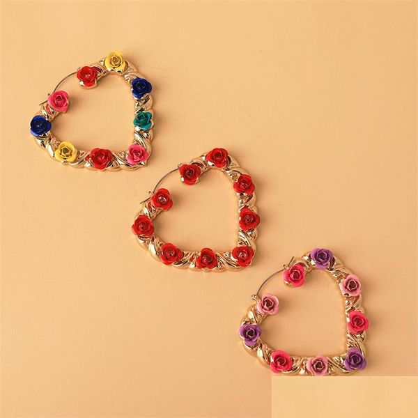 hoop huggie origin summer twisted hollow alloy love heart earrings for women girls colourf small rose charm chic jewelry 3574 q2 dro dhsew, Golden;silver
hoop huggie origin summer twisted hollow alloy love heart earrings for women girls colourf small rose charm chic jewelry 3574 q2 dro dhsew, Golden;silver