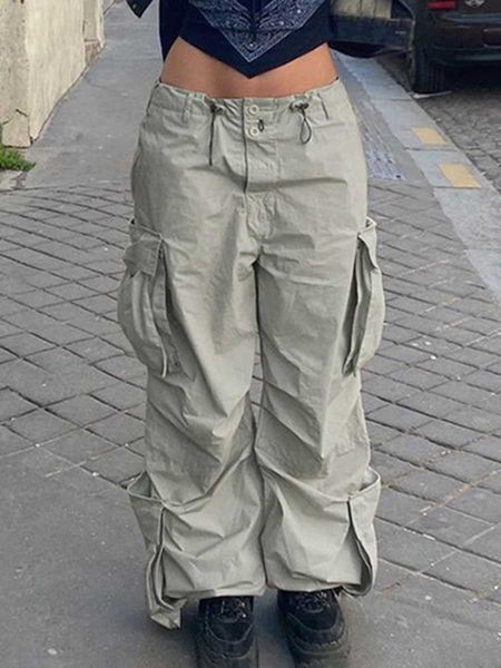 women's pants capris multi-pocket gray baggy pants fashion streetwear spring women denim trouser loose high waist cargo pants korean ha, Black;white
women's pants capris multi-pocket gray baggy pants fashion streetwear spring women denim trouser loose high waist cargo pants korean ha, Black;white