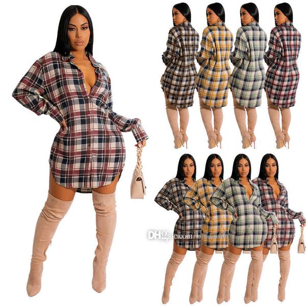 2022 autumn womens shirt dress fashion comfortable cotton plaid long sleeve coat, Black;gray
2022 autumn womens shirt dress fashion comfortable cotton plaid long sleeve coat, Black;gray