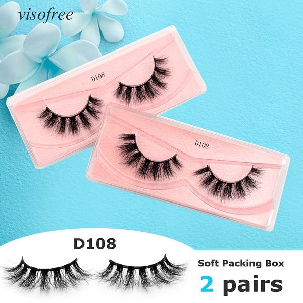2 pairs 3d mink lashes fluffy natural eyelashes set wholesale soft eyelash packaging makeup false eyelashes visocilios
2 pairs 3d mink lashes fluffy natural eyelashes set wholesale soft eyelash packaging makeup false eyelashes visocilios