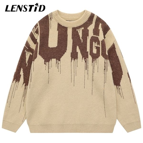 men's sweaters lenstid autumn men knitted sweaters hip hop liquid letter graphic jumper streetwear harajuku fashion casual pullovers cl, White;black
men's sweaters lenstid autumn men knitted sweaters hip hop liquid letter graphic jumper streetwear harajuku fashion casual pullovers cl, White;black