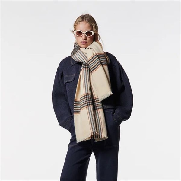 scarves winter scarf women cashmere warm pashmina beige plaid foulard female scarves wrap thick soft bufanda tassel shawl long stole 220927, Blue;gray
scarves winter scarf women cashmere warm pashmina beige plaid foulard female scarves wrap thick soft bufanda tassel shawl long stole 220927, Blue;gray