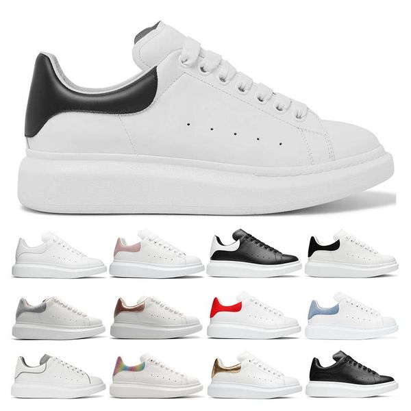 luxurys designers shoes casual alexander mc queens mens women white leather platforms black suede bule outdoor sneakers fashion outdoor size