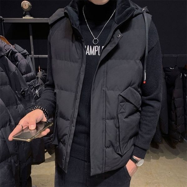 men s vests plus size winter male clothing hooded windbreaker warm waistcoat mens fleece 8xl 7xl 6xl 220926, Black;white
men s vests plus size winter male clothing hooded windbreaker warm waistcoat mens fleece 8xl 7xl 6xl 220926, Black;white