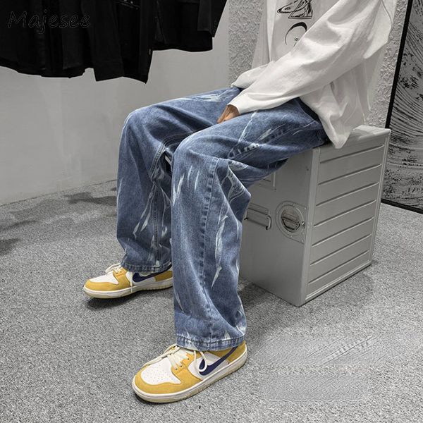 men's jeans men tie dye designer handsome casual streetwear hip hop teens dynamic personality ulzzang fashion wide leg trousers cool 22, Blue
men's jeans men tie dye designer handsome casual streetwear hip hop teens dynamic personality ulzzang fashion wide leg trousers cool 22, Blue