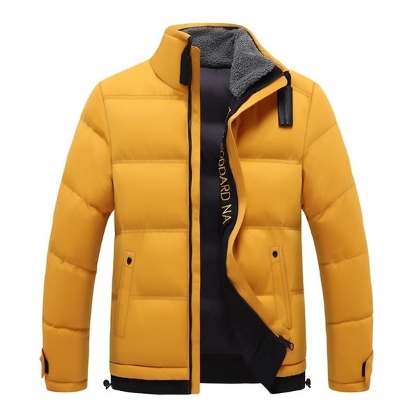 men's down parkas brand cotton jacket overcoat autumn winter mens fashion solid color thick warm lamb collar coats 220927, Black
men's down parkas brand cotton jacket overcoat autumn winter mens fashion solid color thick warm lamb collar coats 220927, Black